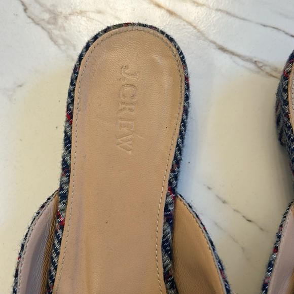 J. Crew tweed mules size 6 - Picture 2 of 5